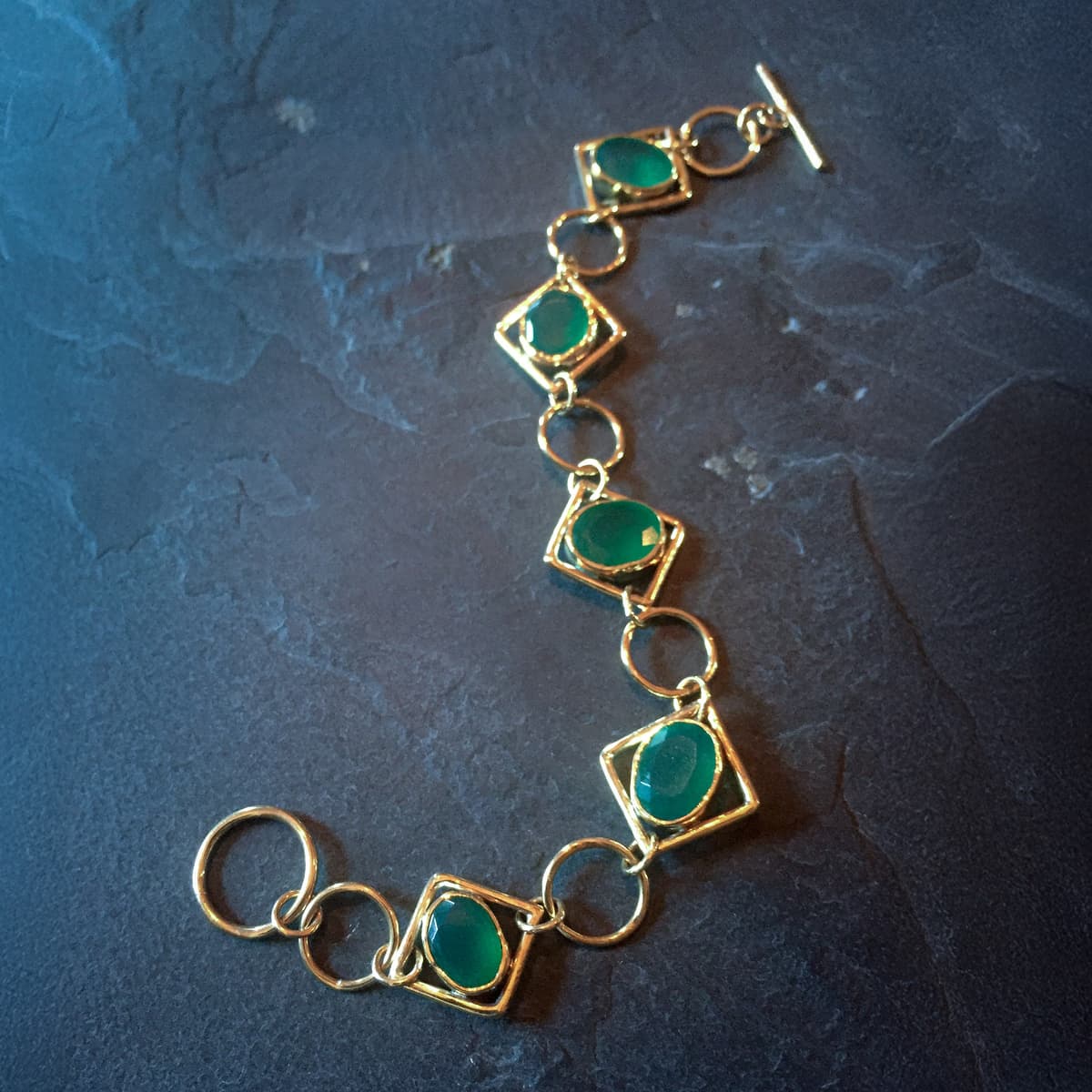 Handcrafted bracelet with intricate details
